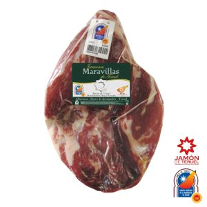 Jamón deTeruel D.O.P. deshuesado pelado y pulido