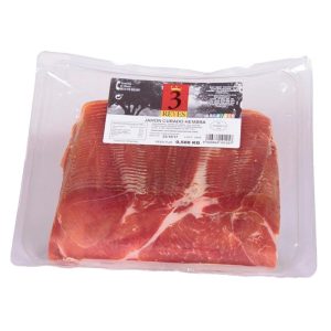 Jamón Reserva fileteado bandeja 500g.